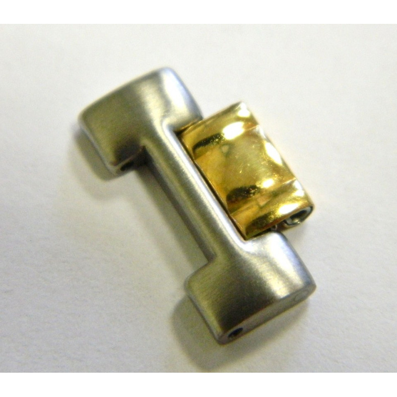 Maillon doré et acier brossé FERRARI 17mm