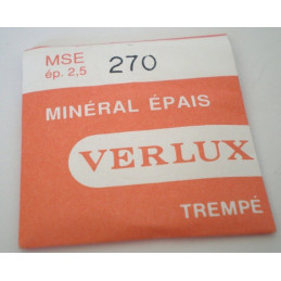 verre VERLUX minéral 270mm