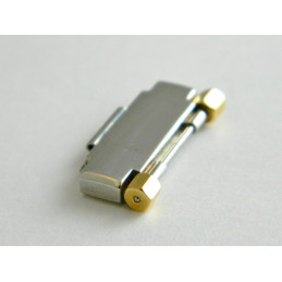 Maillon acier et doré CORUM 17mm