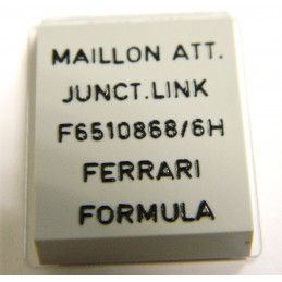 Maillon de bout acier  FERRARI 16mm