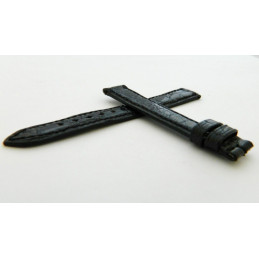 Bracelet crocodile noir JAEGER LECOULTRE 13mm