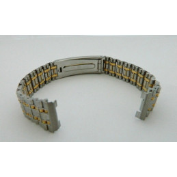 Bracelet or/acier RADO 15mm
