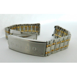 Bracelet or/acier RADO 15mm