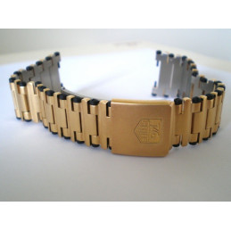 bracelet TAG HEUER doré 21mm