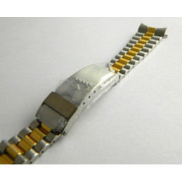 bracelet ZODIAC acier/doré 16mm