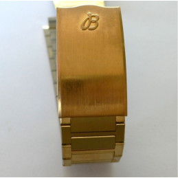 Bracelet Breitling plaqué or - 20 mm