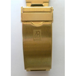Bracelet Breitling plaqué or - 23 mm