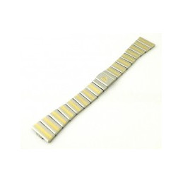 BAUME & MERCIER steel/golden strap 18mm