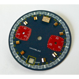 Cadran de chronographe pour valjoux 7734 - diamètre 29,52 mm