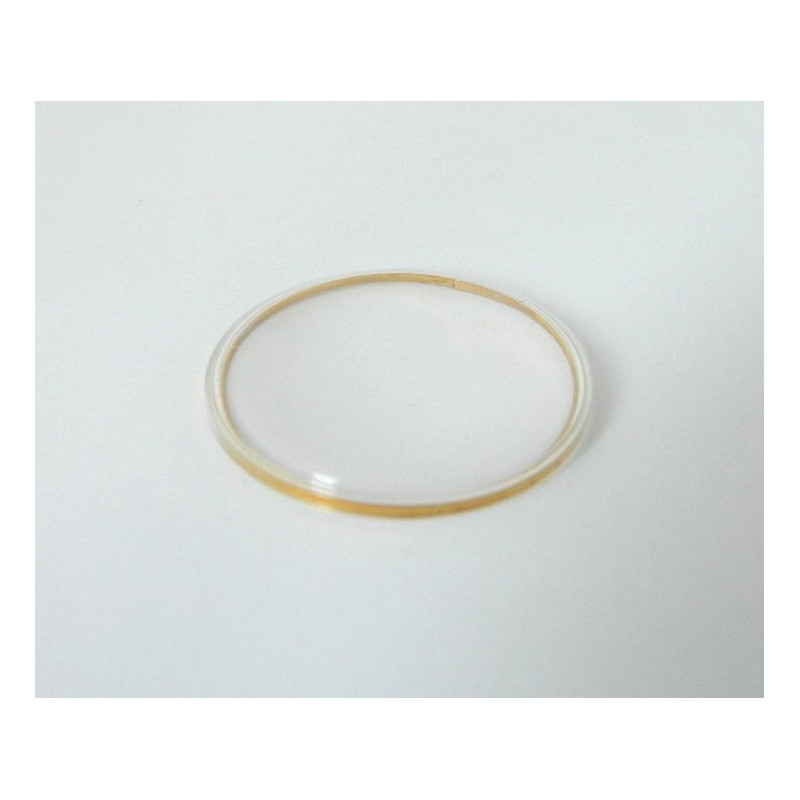 TISSOT Glass 29.70mm - golden ring