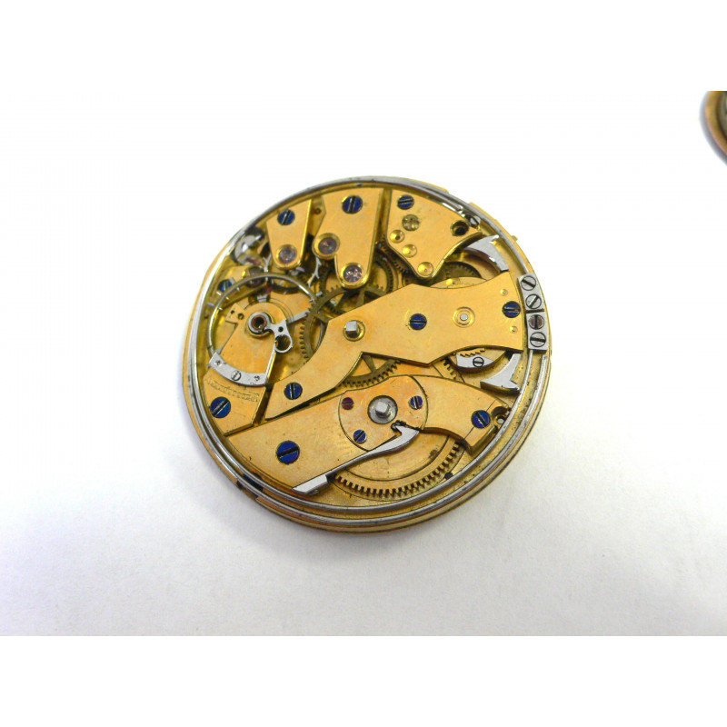 Pocket watch movement repeater chronograph