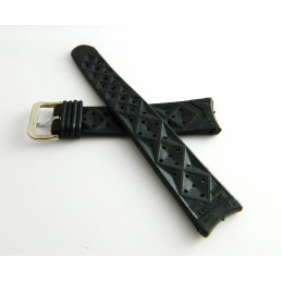 Bracelet noir AQUATOR 19mm