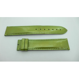 CARTIER Green lizard strap 12mm