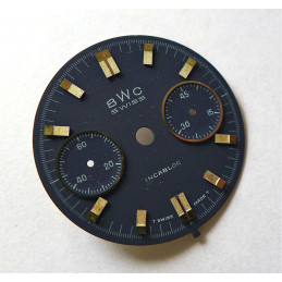 Cadran chronographe valjoux - diamètre 31.05 mm