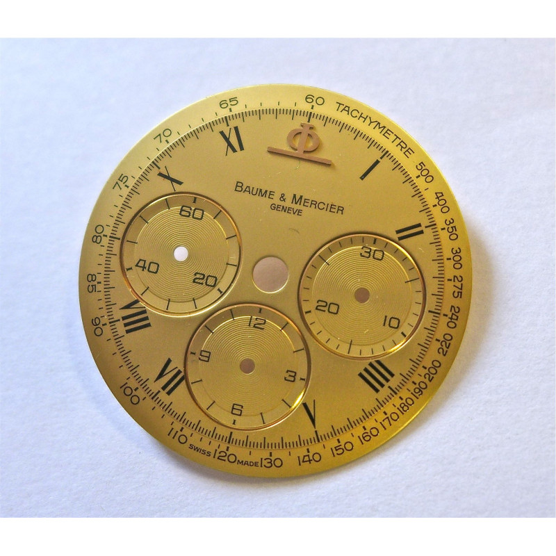 Baume & Mercier chronograph dial