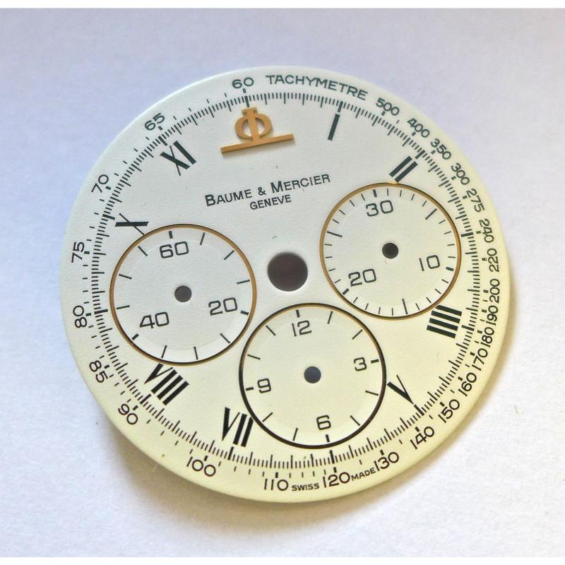 Baume & Mercier chronograph dial