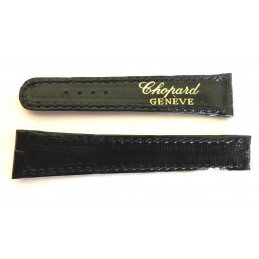 Bracelet crocodile noir CHOPARD 17,5mm
