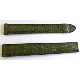 Cartier croco green strap