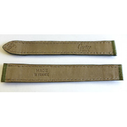 Bracelet Cartier croco vert