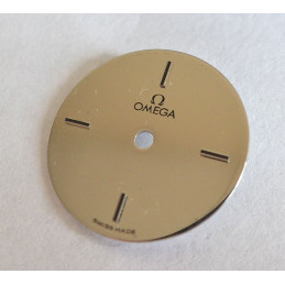 Silvered Omega dial
