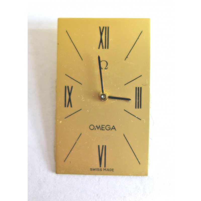 golden Omega dial