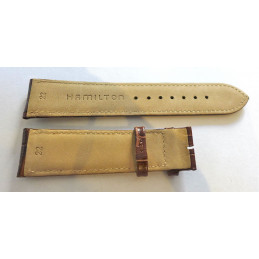 HAMILTON leather strap 22mm 