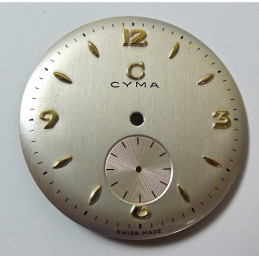 Cadran Cyma diametre 29.54 mm