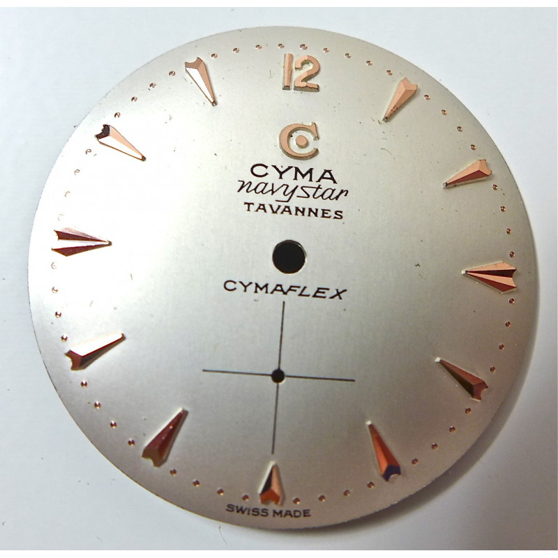 Cadran Cyma Navystar diametre 28.50mm