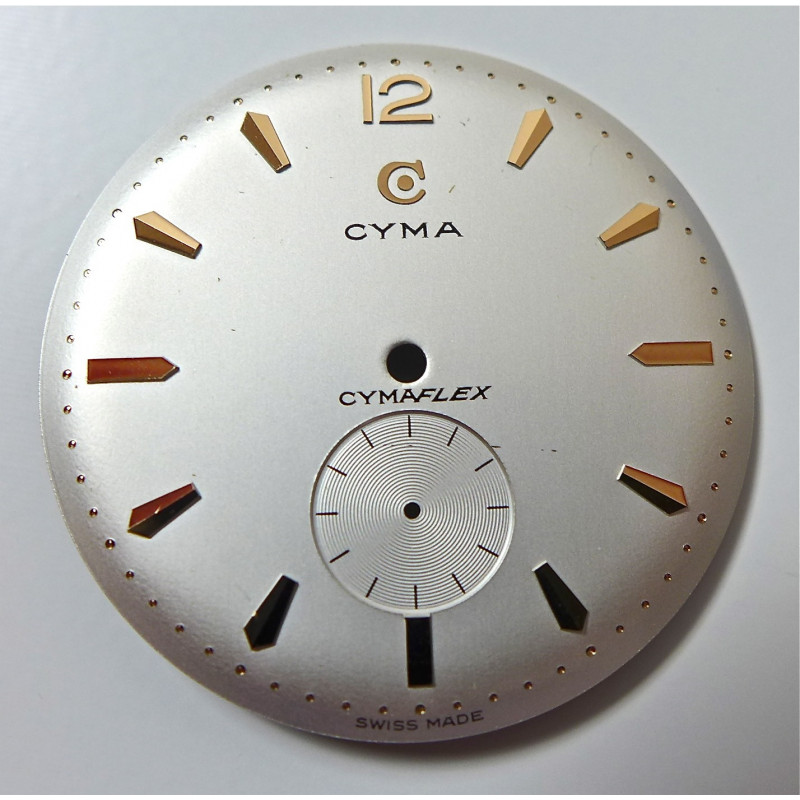 Cadran Cyma Cymaflex diametre 31.47 mm