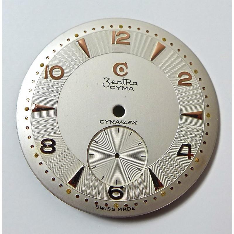 Cyma Zentra dial diameter  29.55 mm