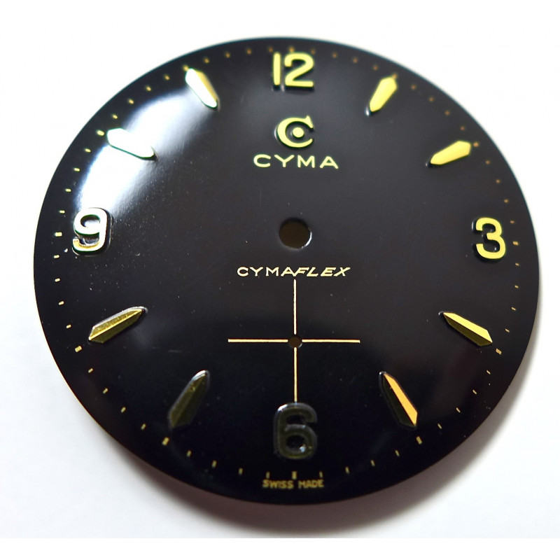  Cyma Cymaflex  dial diameter 29.53 mm
