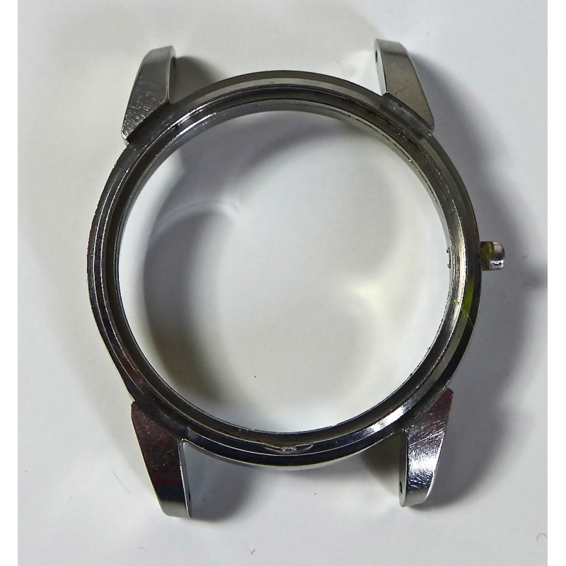 Omega steel watch case diameter 33 mm