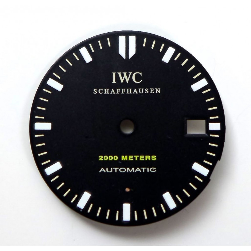 IWC Aquatimer  ref 2882  dial