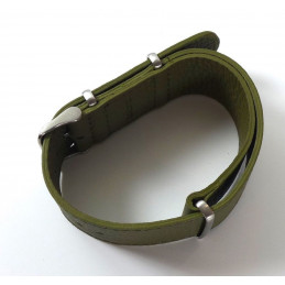 NATO Bracelet cuir  20  mm