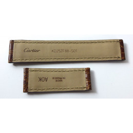 Cartier Bracelet  croco 17 mm