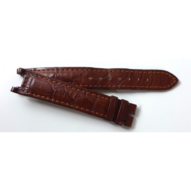Cartier Bracelet  croco 15 mm pour Pasha