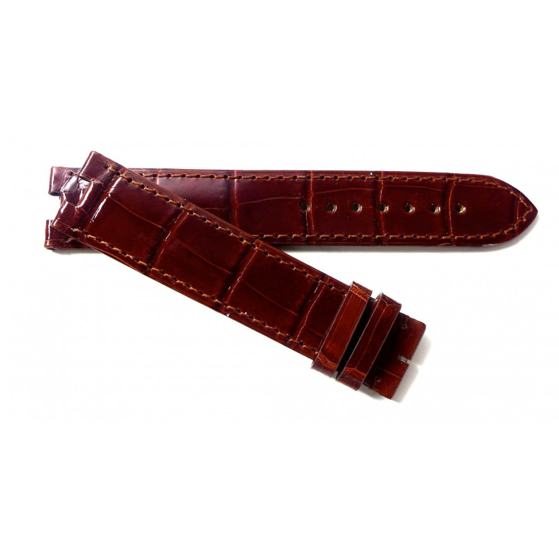 Bracelet Cartier croco 20 mm pour Baignoire GM
