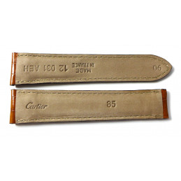 Cartier Bracelet croco 18,5 mm pour Ronde Folle 
