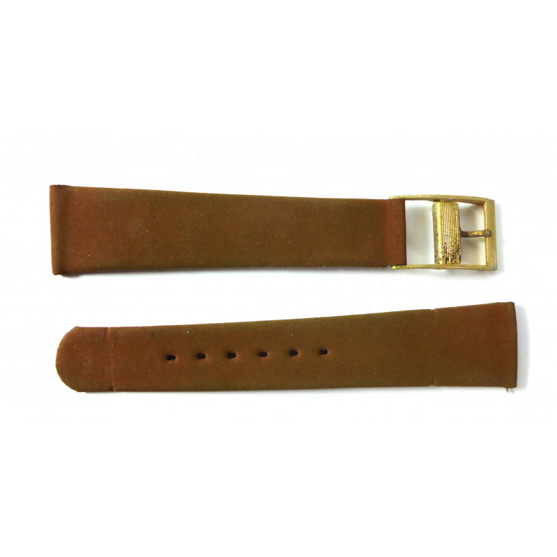 Corfam for Zenith - synthetic strap 18 mm