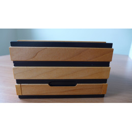 Glashütte wood box