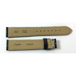 Cartier bracelet croco 16 mm pour Tank Louis Cartier PM