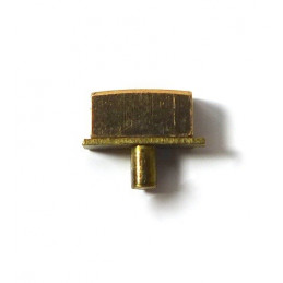 Gold plated pusher 5mm