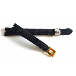 Corum bracelet croco boucle acier / plaquée or 13 mm
