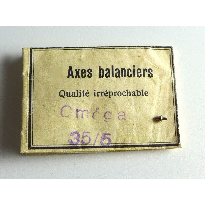 Omega, axe de balancier cal 35.5