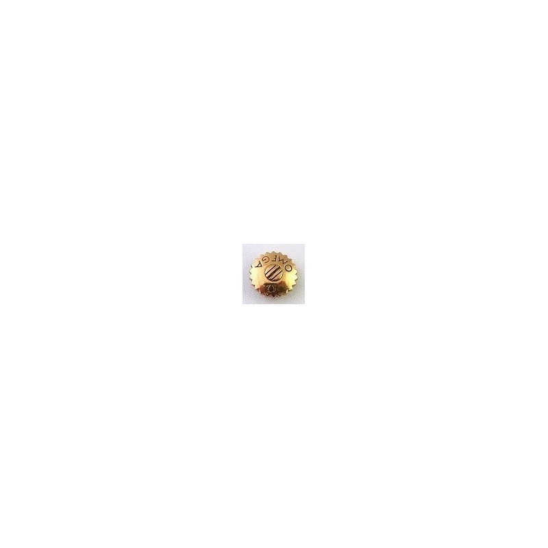 Omega, pink gold crown 5.70 mm