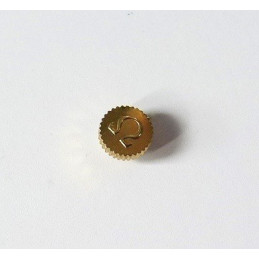 Omega,  gold plated crown 3.95 mm