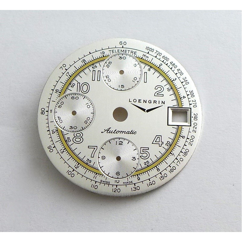 Valjoux chrono dial  diameter 29.50 mm