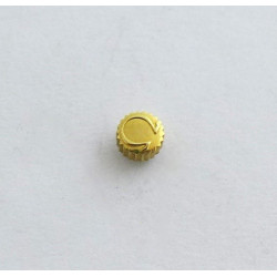 Omega, gold plated crown 2.90 mm