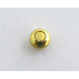 Omega, couronne plaquée or 3.80 mm - epaisseur : 2.53 mm