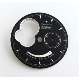 Cadran noir rond ZENITH El Primero Chronomaster 31mm